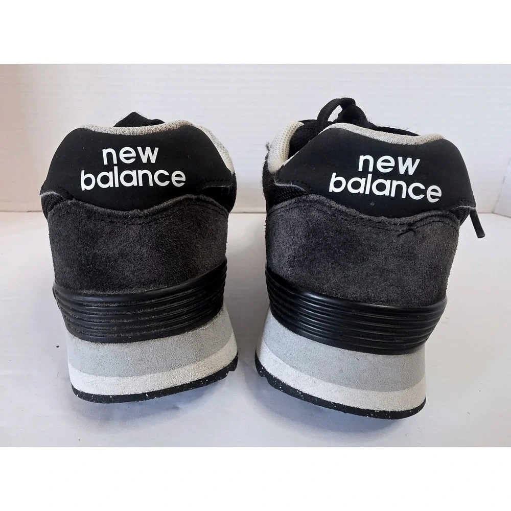New Balance 515 Sneakers Black Grey Suede Mesh WL515CGB SZ 7 Cushion Insole